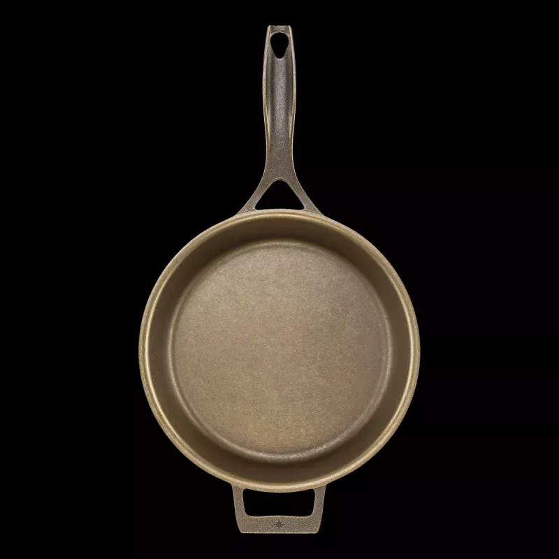 12-Inch Cast Iron Skillet|Seasoned&Bare