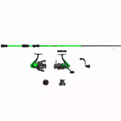 13 Fishing Code Neon- 6′ 7″ M Spin Combo (2000)-2 pc CNC67M