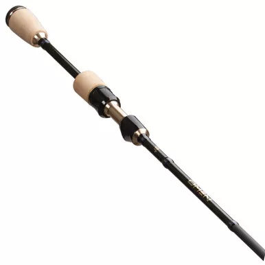 13 Fishing Omen Panfish Trout Spinning Rod 5’6″ Light 1 Pc Fast Black