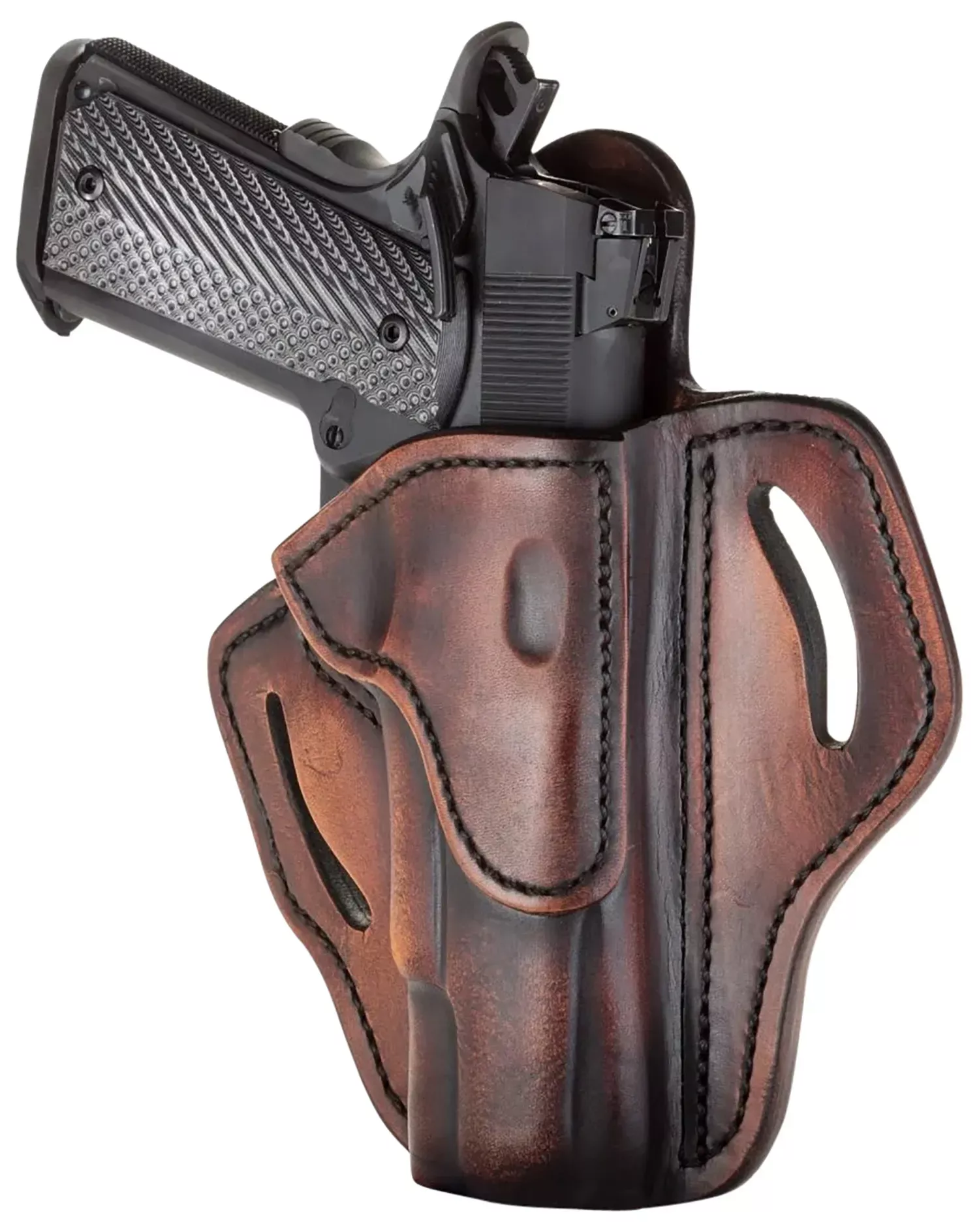 1791 Gunleather BH1 Optic Ready OWB Vintage Leather Fits 4-5″ 1911 RH