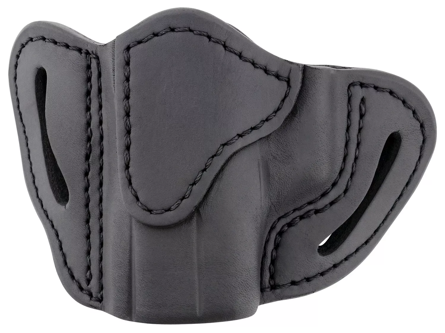 1791 Gunleather BHC Optic Ready OWB Stealth Black Leather Fits Glock 42, 43, 43X Sig P365 Size C Belt Slide Mount LH