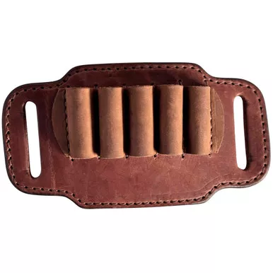 1791 Gunleather HNT-ABSLR-BRW-A HUNT Ammunition Belt Slide Large Rifle, Brown, Ambidextrous