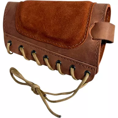 1791 Gunleather HNT-BA12-BRW-R HUNT Butt Cuff Ammunition Holder 12 Gauge, Brown, Right Hand