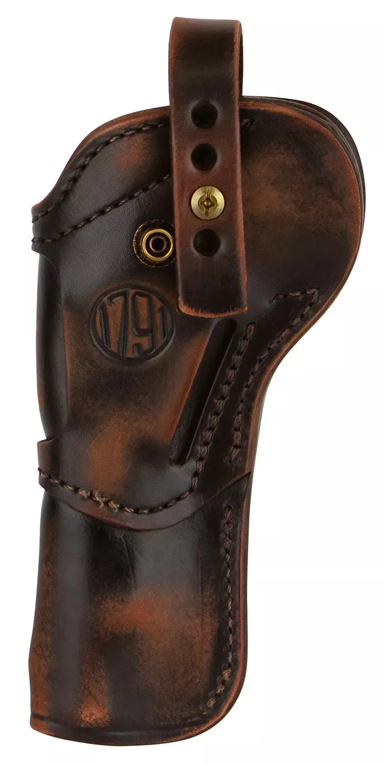 1791 Gunleather Single Action 5.5 Open Carry Vintage Leather Belt RH/LH