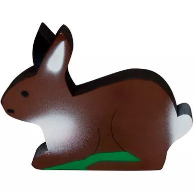 3 Rivers 9083-10 Dinks Running Rabbit Foam Target, Brown