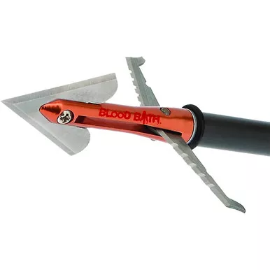 30-06 BBH100-3 Blood Bath Broadheads 100 Grain, Orange, 3 Pack
