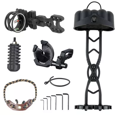 30-06 BPNXTL-BK Bow Accessory Package Next Level, Black, 6 Piece Kit