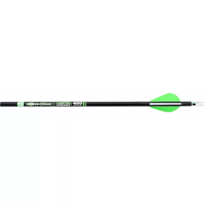 30-06 UFO Lighted Carbon Arrow Green 30 in. 400 3 pk.
