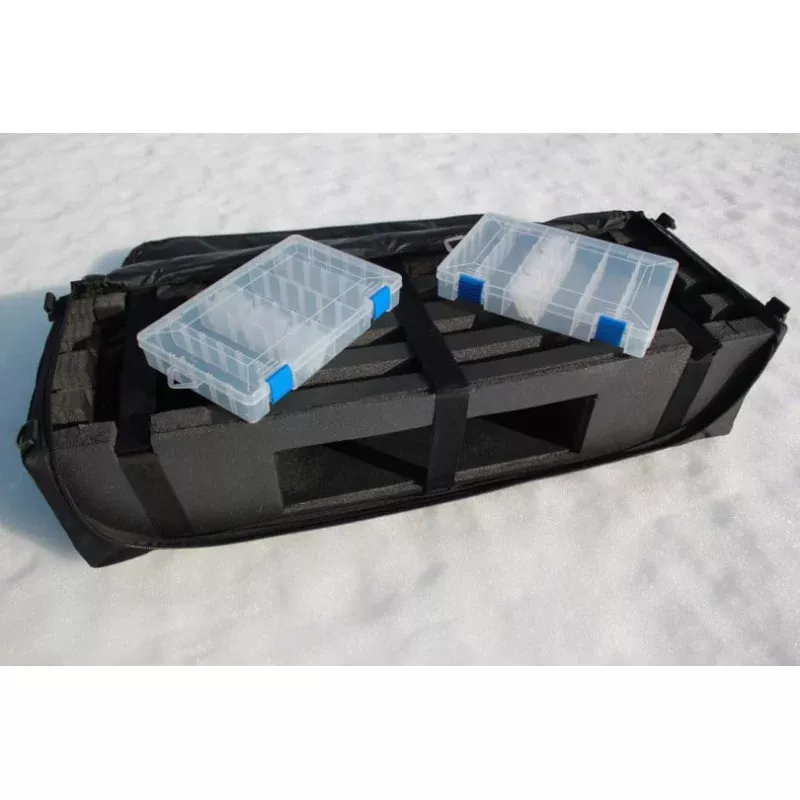 35 Ice Fishing Combo Rod & Reel Tackle Bag