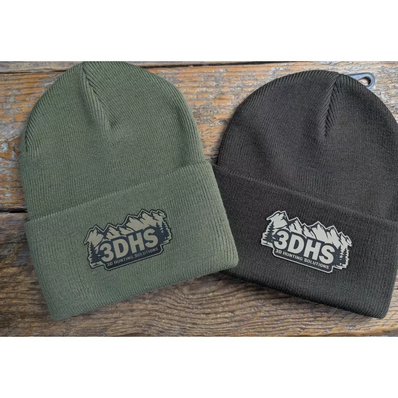 3DHS Mountain Beanie|Brown&Green