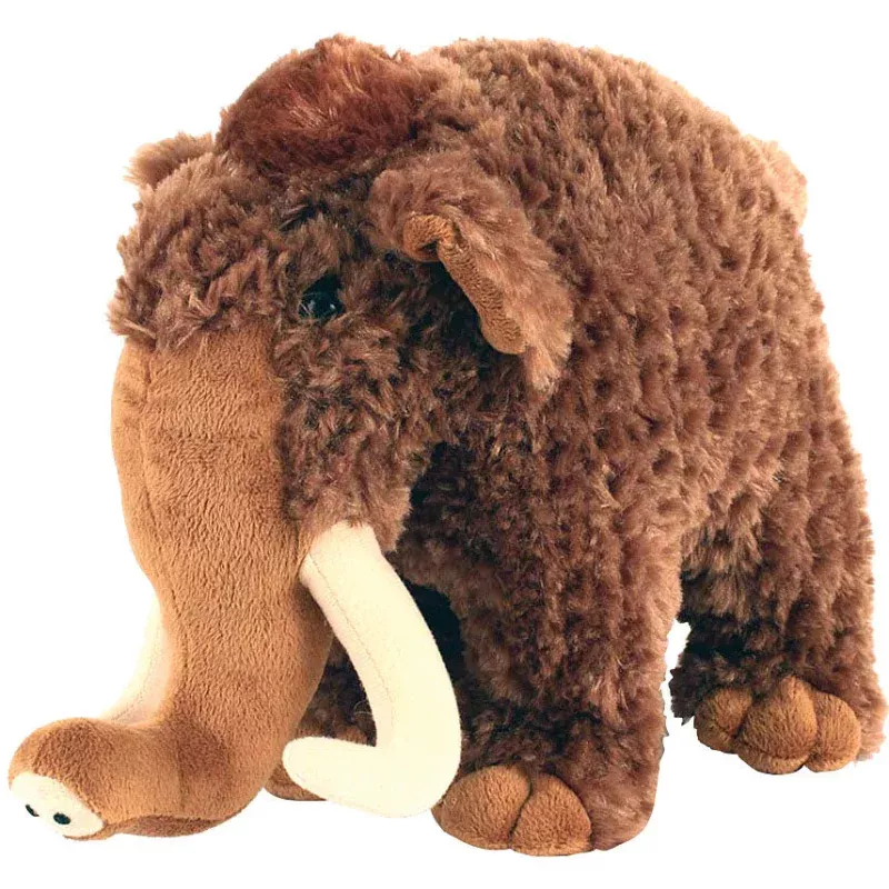 4 Woolly Mammoth Plush