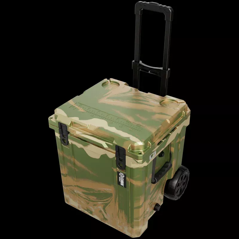 46 Quart Rotomolded Cooler With Wheels – QuadraX