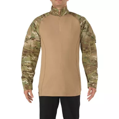 5.11 Tactical 72185 Men's TDU Rapid Assault Long Sleeve Shirt, MultiCam