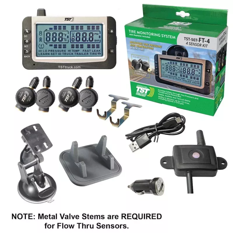 507 TPMS 4 F-T SNSR W/REP BATT/REP