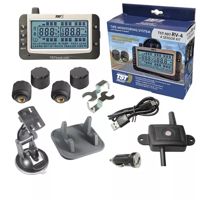 507 TPMS W/4 TIRE SNSR/REP BATT/REP