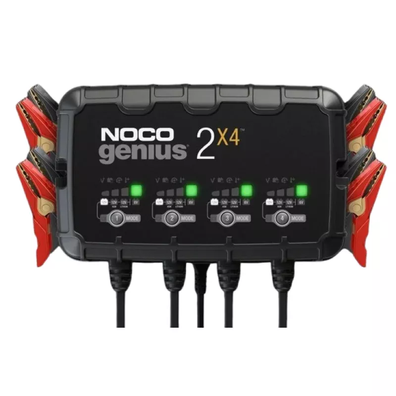8A 4-BANK BATTERY CHARGER