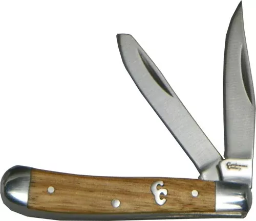 Abkt Cattlemans Cutlery Sage – Brush Peanut 2-blade Zebrawood