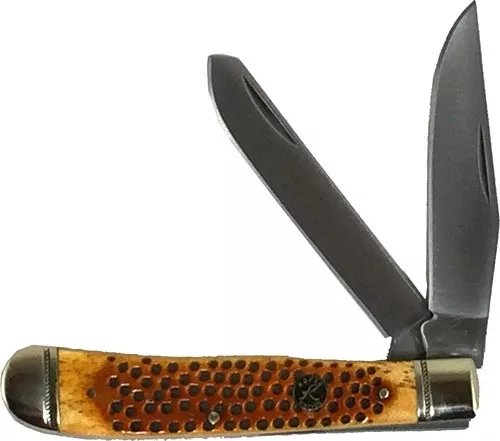 Abkt Roper Pit Viper Trapper – Carbon 3.25″ Bld Jigged Bone
