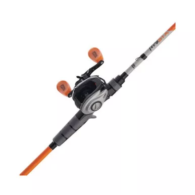 Abu Garcia Max STX Baitcast Combo Black 6'6" MEDIUM