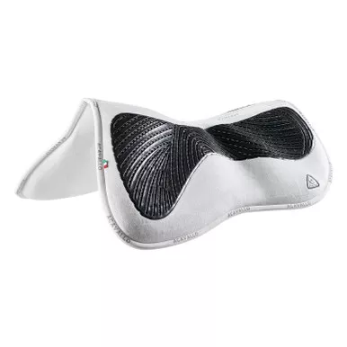 ACAVALLO Gel And Memory Foam White Half Pad (AC210-01-02)