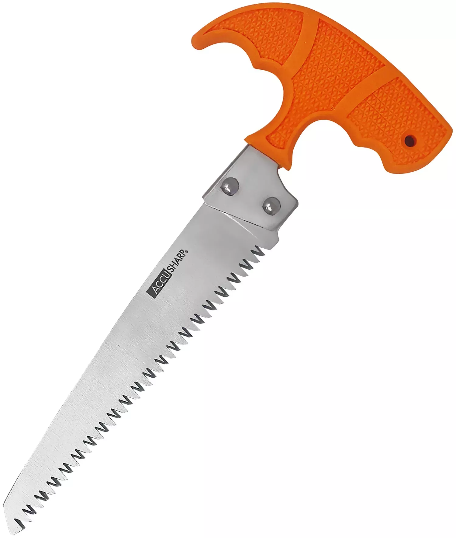 AccuSharp Bone SawFixed Saw 6″ Stainless Steel Blade/ Blaze Orange T-Shaped Handle