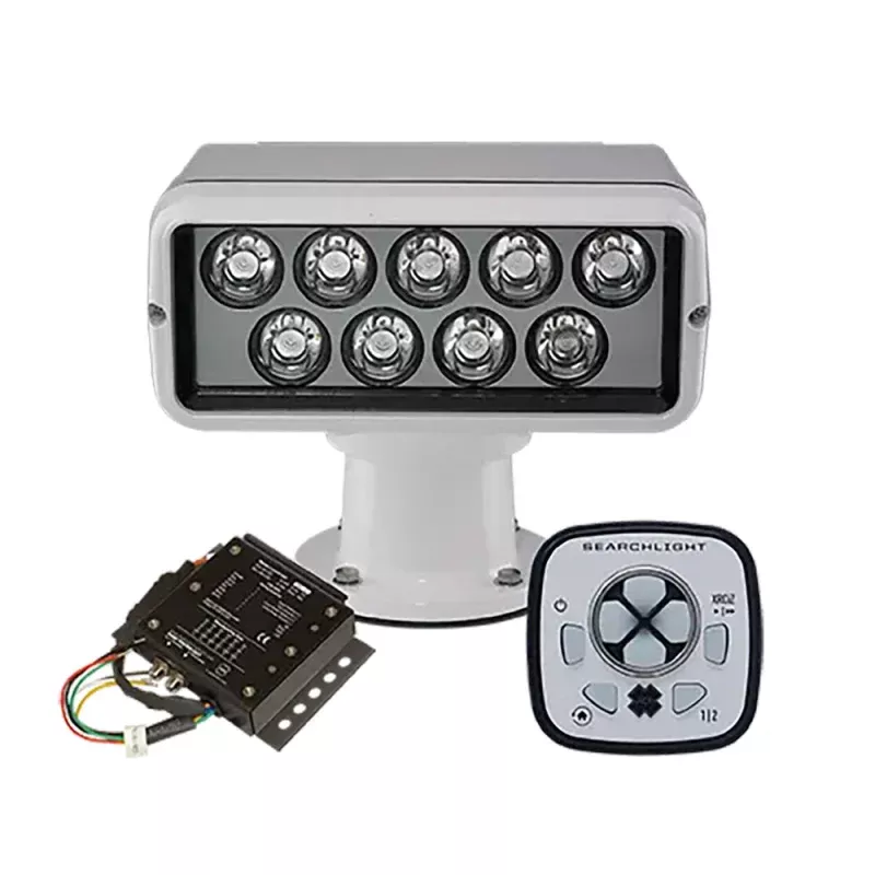 ACR RCL-100 LED White Searchlight w/URP-103 Wired Point Pad, URC-104 Master ControllerURH-103 Wireless Handheld Remote [1976]