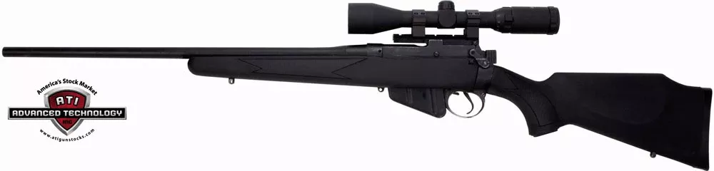 Adv. Tech. Stock For Enfield – Post 1914 Black Synthetic