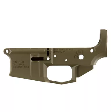 Aero Precision APAR600002C M4E1 Receiver Multi-Caliber Flat Dark Earth Cerakote Finish 7075-T6 Aluminum Material with Mil-Spec Dimensions for AR-15