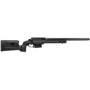Aero Precision APBR01030001 SOLUS Bravo 308 Win 5+1 20″ Threaded Sendero Profile, Black, Fully Adjustable KRG Bravo Chassis, Single Stage Trigger, Scope Mount