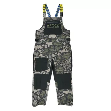 Aftco Barricade Bib Large Green Camo