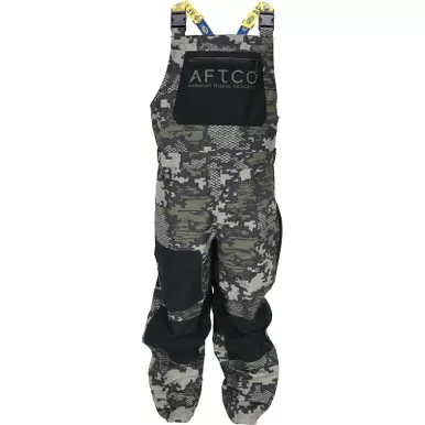 Aftco Barricade Bib Medium Green Camo
