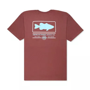 Aftco Frontier SS T-Shirt Brick Heather M