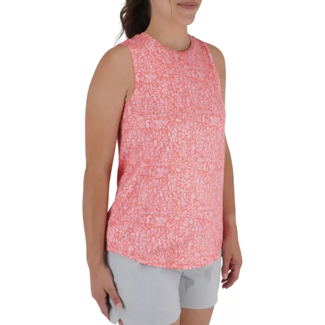Aftco Women’s Sandbar Performance Tank – Coral