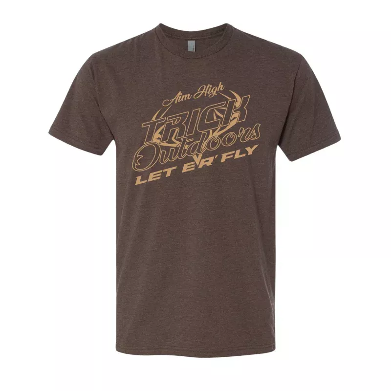 ‘Aim High, Let er Fly’ Slogan Tee