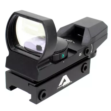 AIM SPORTS 1x34mm Dual Illuminated 4 Reticles Reflex Sight (RT4-03)