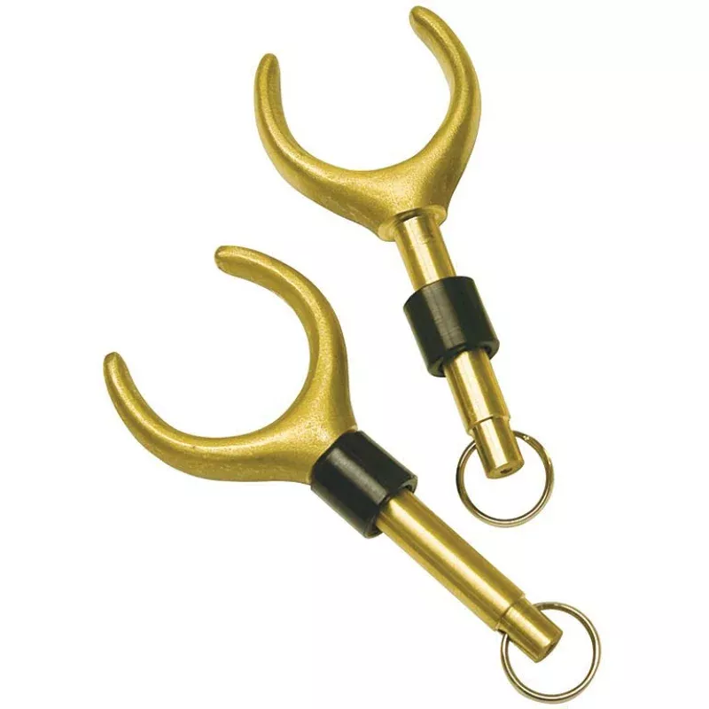 AIRE Brass Oar Lock Large 2 Pack for Durable Boat Control