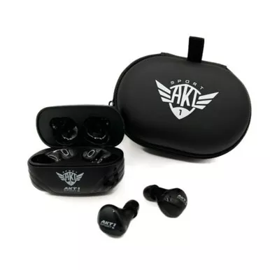AKT1 Sport Blackout TWS Electronic Bluetooth Ear Plugs