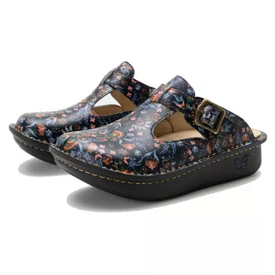 ALEGRIA Women's Classic Lax A Daisy Wide Clogs (6302)