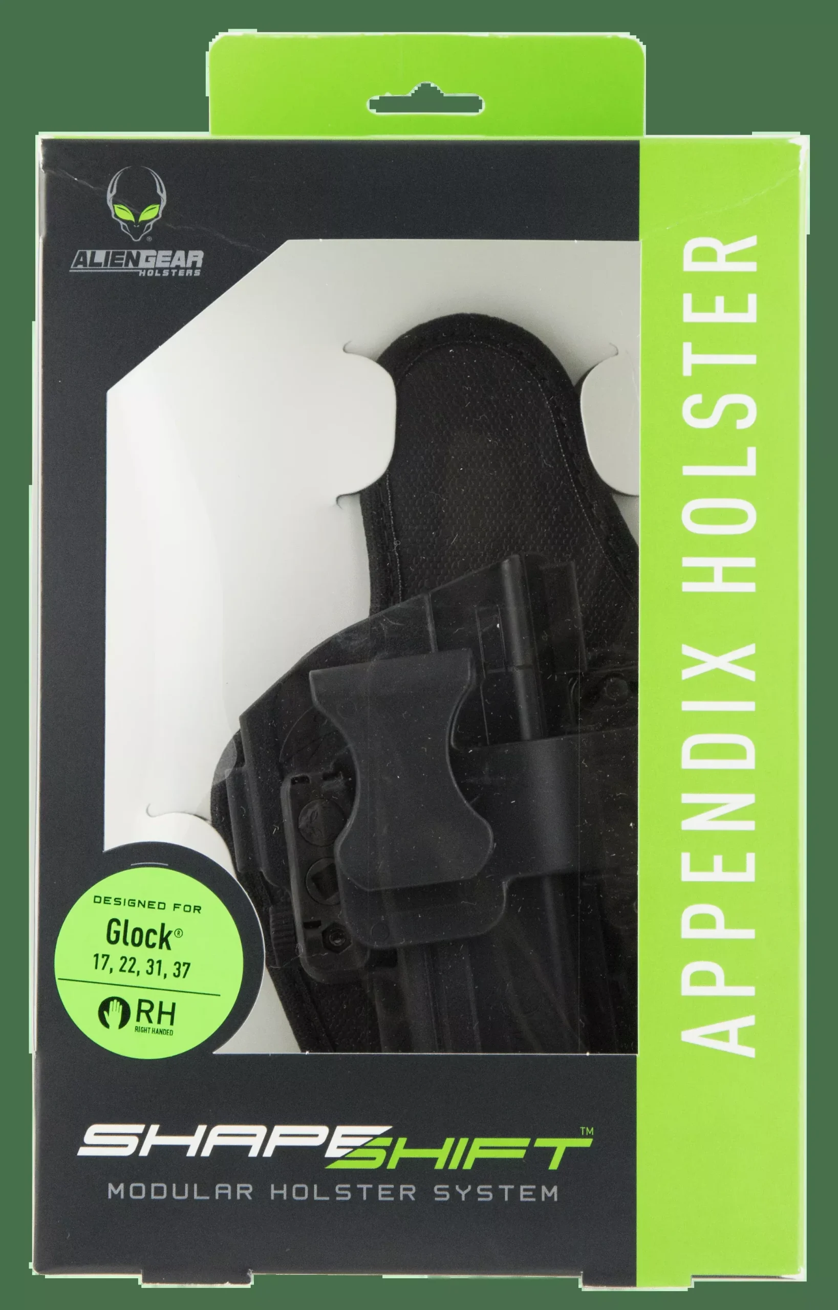 Alien Gear Holsters Shapeshift, Agh Ssap-0118-rhShape Shift Appendix Lc9