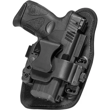 Alien Gear ShapeShift Appendix Carry for Glock 19 IWB Holster Synthetic Backer with Polymer Shell Black