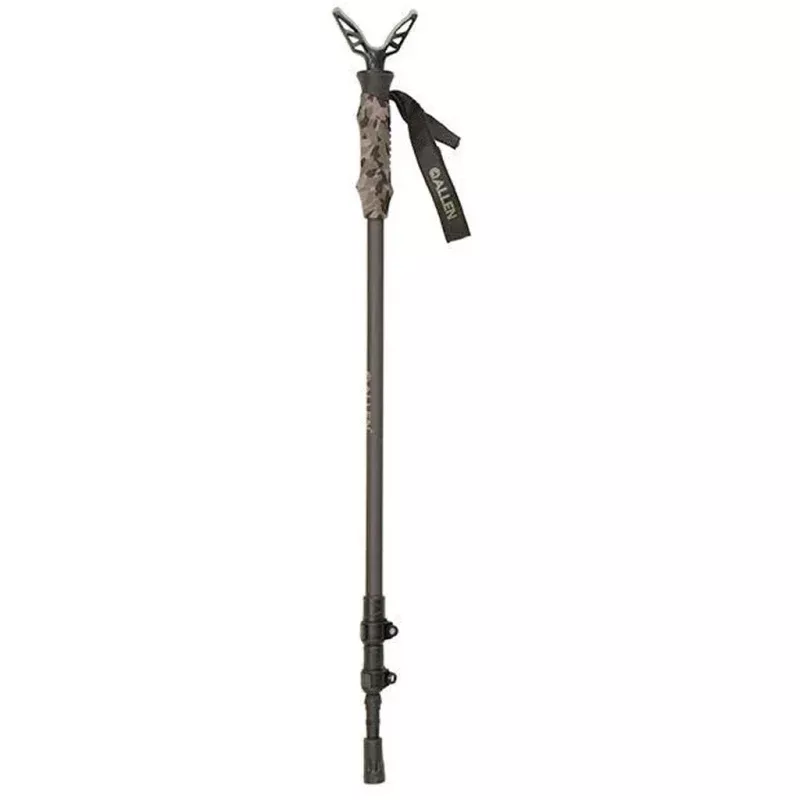 Allen Axial Carbon Atom Shooting Stick Monopod 61 * Lightweight Adjustable Rifle Support with Dura-Grip Rubber Rest