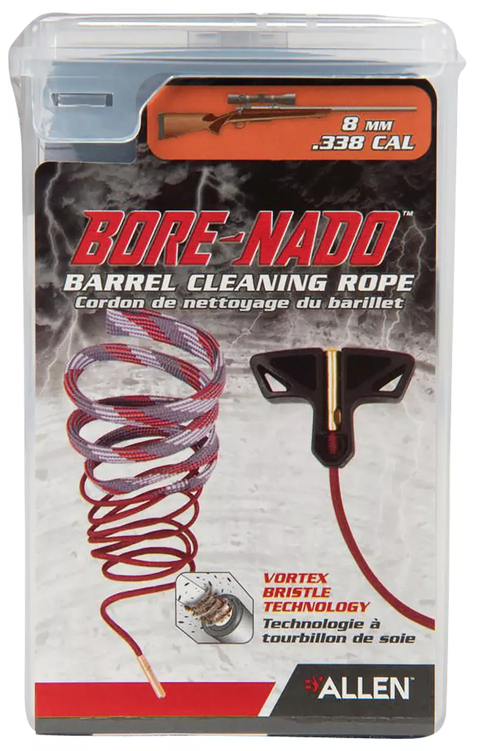 Allen Bore-Nado Rifle Cleaning Tool 8mm/.338