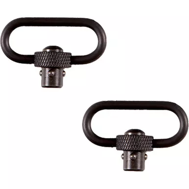 Allen Company 14516 QD Swivels 1.25 Inches, Black, 2 Sets