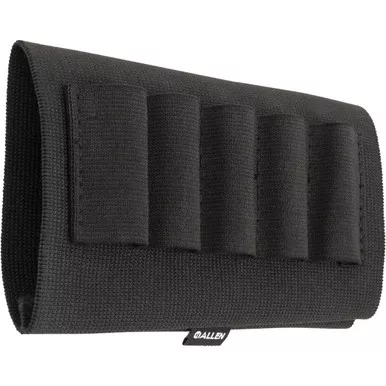 Allen Company 205 Elastic Buttstock Shell Holder for Shotguns, Black