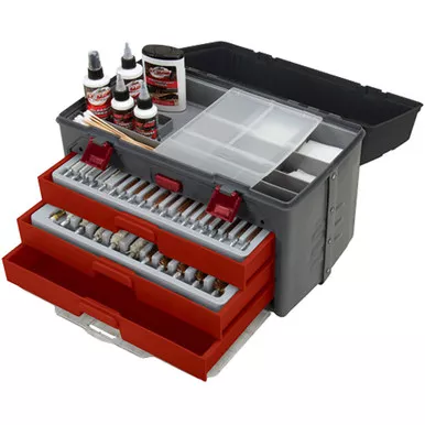 Allen Company 70548 Gun Center Tool Box Cleaning Kit, Black