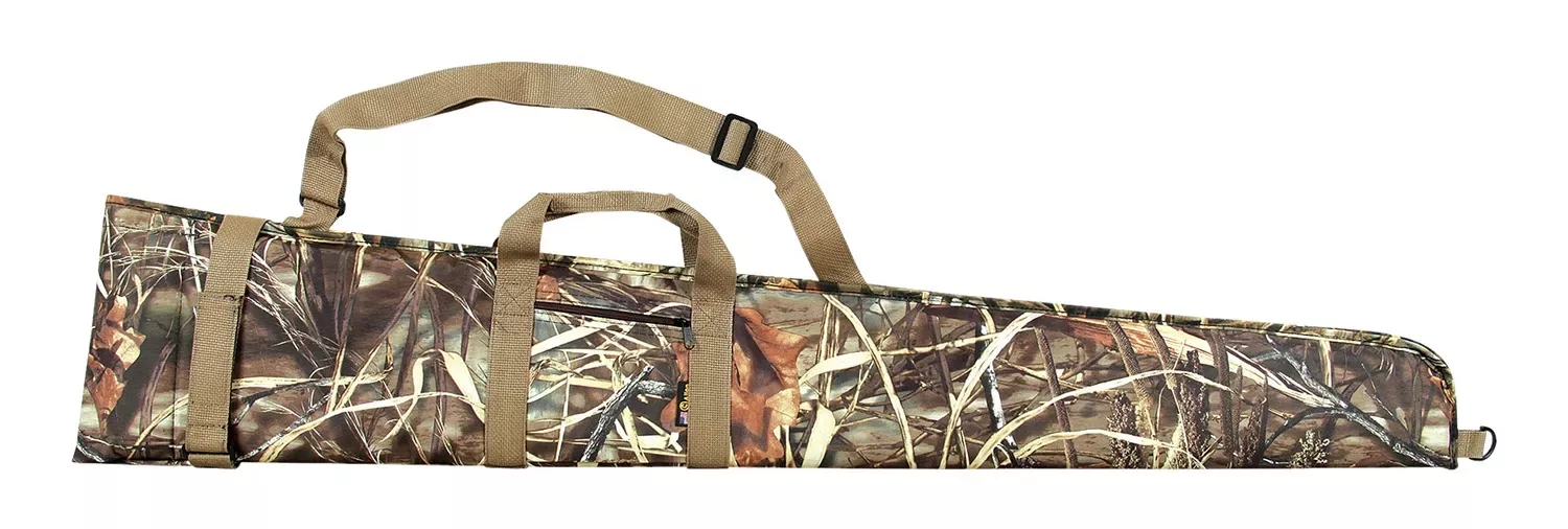 Allen Floating Shotgun Case made of Endura with Realtree Max-5Finish, Hook & Loop Closure, Reinforced Webbed Handle & Exterior Accessory Pocket 52 L”