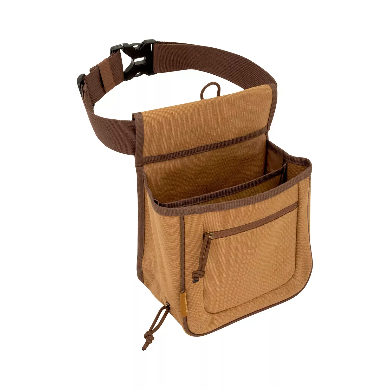 Allen Rival Double Compartment Shell Bag Tan 52"