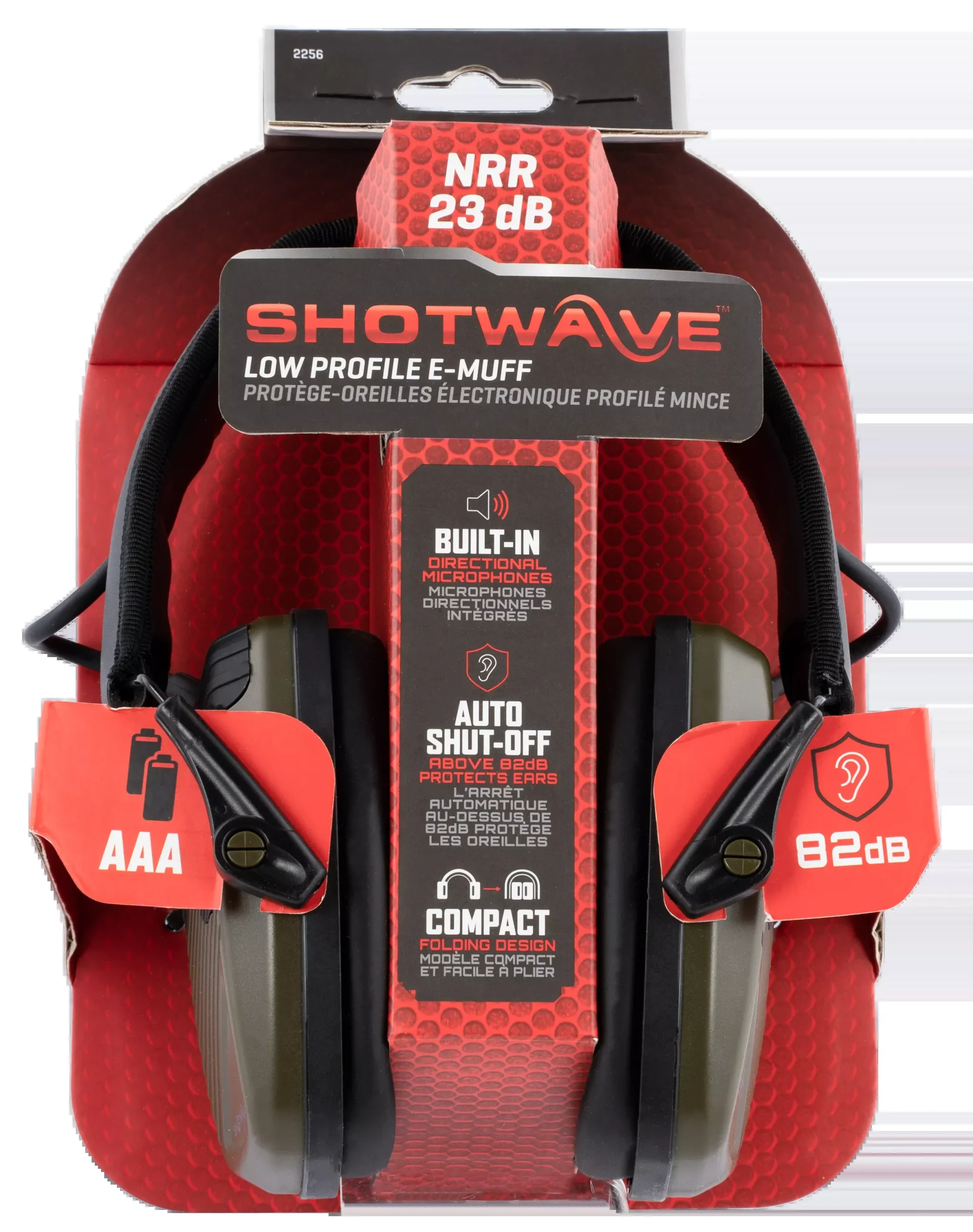 Allen Shotwave Earmuff Low Profile