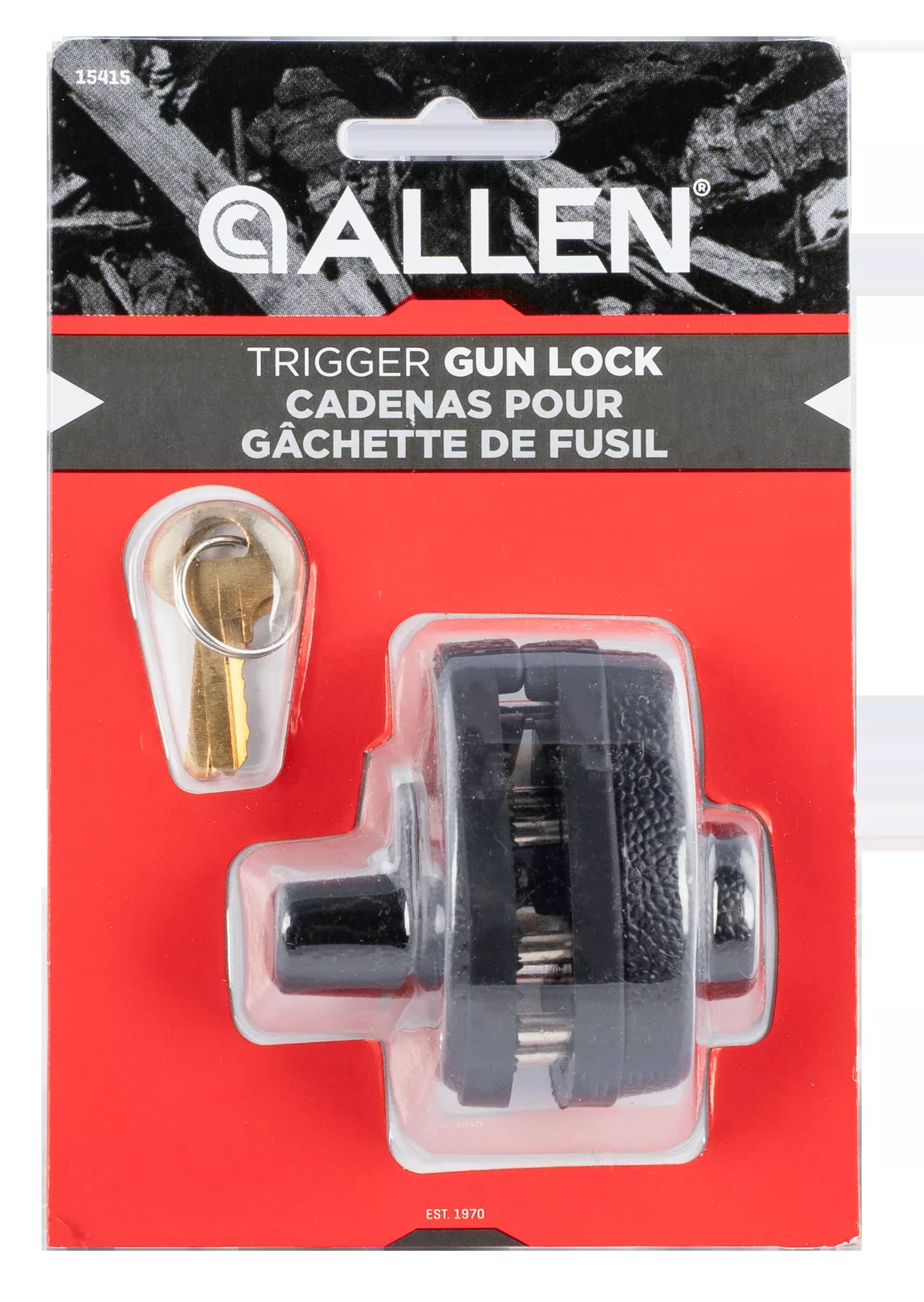 Allen Trigger Lock, Allen 15415 Trigger Gun LockKeyed