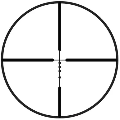 Alpen 2047 Kodiak Rifle Scope 1-4x24, Black